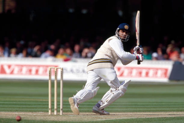 Saurav Ganguly batting for India during the 2nd Test match between England and India at Lord's cricket ground, London on 20th June 1996. The match...