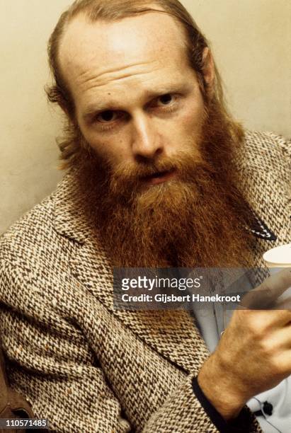 18th NOVEMBER: Mike Love from The Beach Boys posed backstage at Top Of The Pops on 18th November 1970 in London.