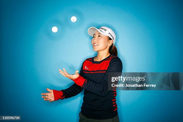 In-Kyung Kim of South Korea poses for a portrait on March 22, 2011 at the Industry Hills Golf Club in the City of Industry, California.