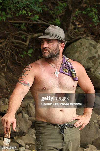 Russell Hantz during the fourth episode of Survivor: Redemption Island, Wednesday, March 9 on the CBS Television Network.