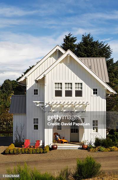 classic house on oregon coast - lincoln city oregon stock pictures, royalty-free photos & images