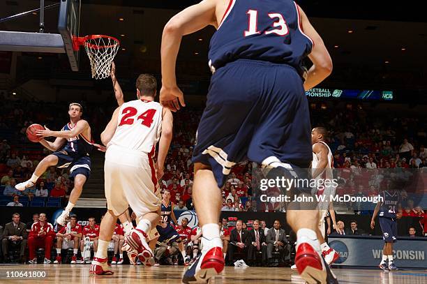 Playoffs: Belmont Drew Hanlen in action vs Wisconsin at McKale Memorial Center.Tucson, AZ 3/17/2011CREDIT: John W. McDonough