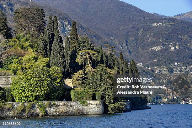 cernobbio view - cernobbio stock pictures, royalty-free photos & images