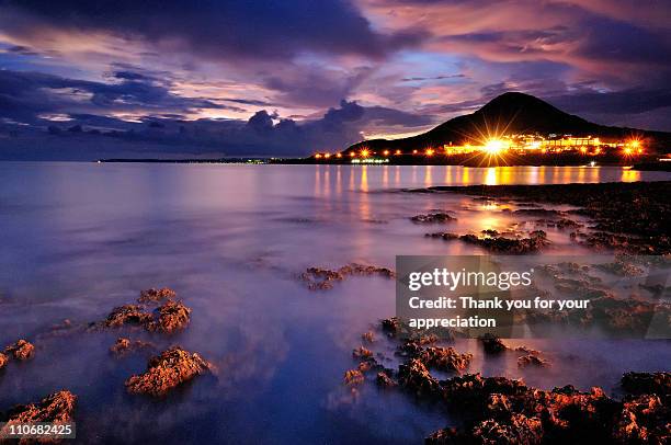 sunset, pingtung , taiwan - pingtung stock pictures, royalty-free photos & images