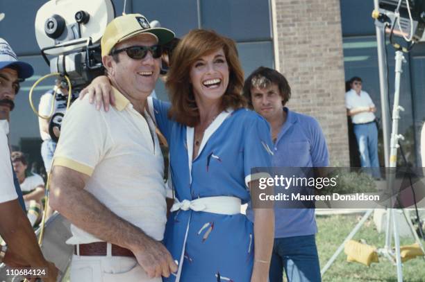 American actress Linda Gray, star of the television soap opera 'Dallas', circa 1980.