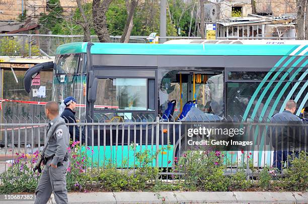 2011 Jerusalem Bus Stop Bombing Photos and Premium High Res Pictures ...