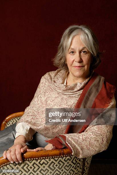 American writer Kathryn Lasky poses during a portrait session held on March 20, 2011 in Paris, France.