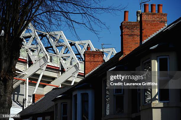 General views of The City Ground home of Nottingham Forest on March 22, 2011 in Nottingham, England.