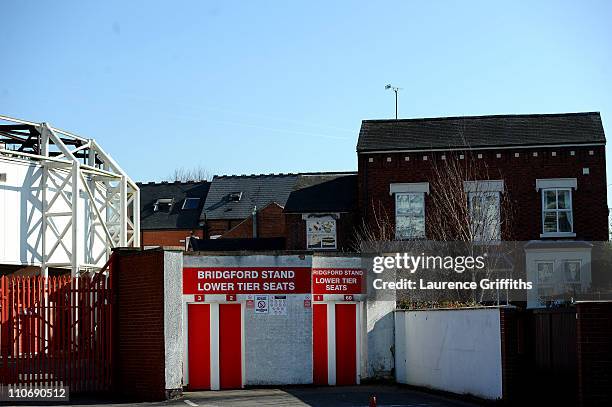 General views of The City Ground home of Nottingham Forest on March 22, 2011 in Nottingham, England.