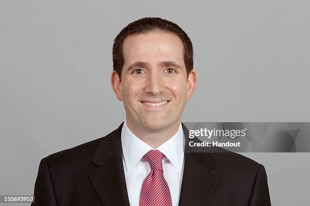 In this 2010 photo provided by the NFL, Howie Roseman of the Philadelphia Eagles poses for an NFL headshot on Thursday, April 22, 2010 in...