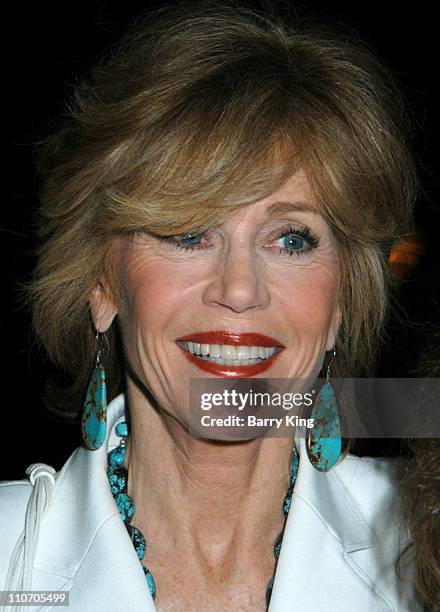 Jane Fonda during Valley Community Clinic Honors Lily Tomlin at Laughter is the Best Medicine Gala at Sheraton Universal Hotel in Universal City,...
