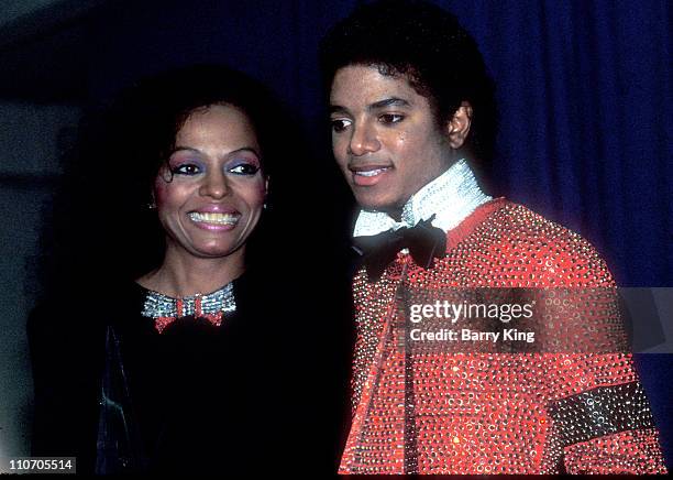 Diana Ross & Michael Jackson at the American Music Awards