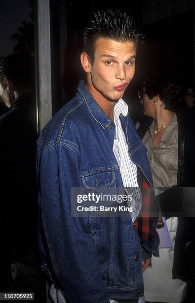 Peter Berg during "Bull Durham" Screening - June 7, 1988 at The Academy in Beverly Hills, CA., United States.