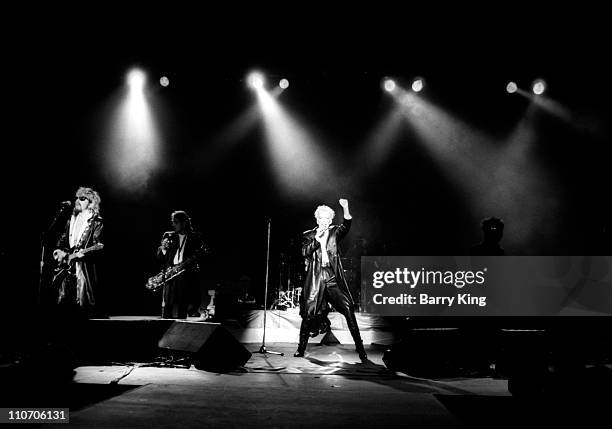 Dave Stewart & Annie Lennox performing on the "Revenge" tour at the Greek Theater in Los Angeles,California on August 5, 1986. Her current new cd...