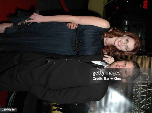 Diora Baird and Jonathan Liebesman, director during "The Texas Chainsaw Massacre: The Beginning" Los Angeles Premiere - Arrivals at Grauman's Chinese...