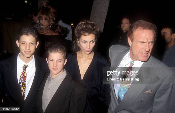 Scott Caan, James Caan during "For The Boys" Los Angeles Premiere at The Academy in Beverly Hills, California, United States.