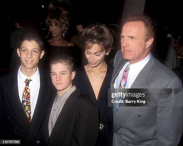 Scott Caan, James Caan during "For The Boys" Los Angeles Premiere at The Academy in Beverly Hills, California, United States.