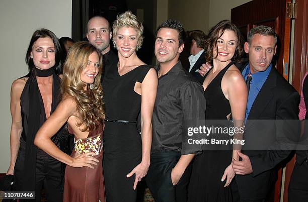 Jackie Warner and Cast of Bravo's Workout during LA Gay & Lesbian Center 35th Anniversary Gala - Inside at Hyatt Regency Century Plaza Hotel in...