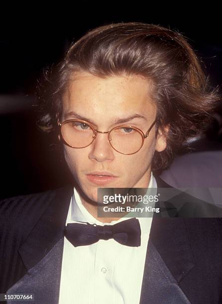 River Phoenix, nominee Best Performance by an Actor in a Supporting Role in a Motion Picture for "Running on Empty"