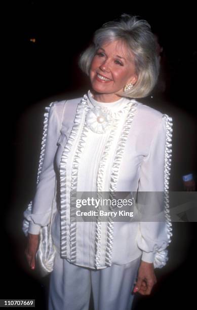 Doris Day during The 46th Annual Golden Globe Awards - Arrivals at The Beverly Hilton Hotel in Beverly Hills, California, United States.