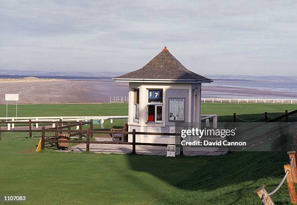 General view of the starters hut on the Old Course at St Andrews in Fife, Scotland. \ Mandatory Credit: David Cannon /Allsport