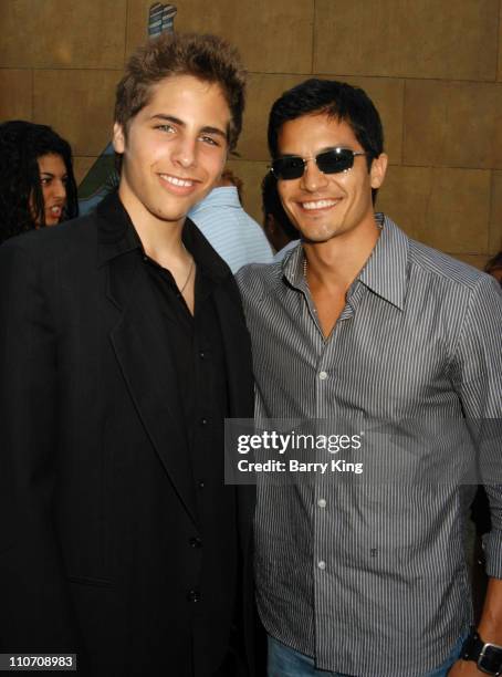 Pablo Santos and Nicholas Gonzalez during 8th Los Angeles Latino International Film Festival - Arrivals at The Egyptian Theater in Hollywood,...