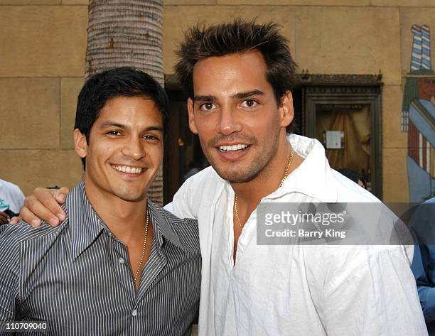 Nicholas Gonzalez and Cristian de la Fuente during 8th Los Angeles Latino International Film Festival - Arrivals at The Egyptian Theater in...