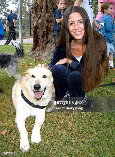 Soleil Moon Frye during 4 Paws For A Cure Dogwalk to Fun National Childhood Cancer Foundation at La Brea Tar Pits in Los Angeles, California, United...