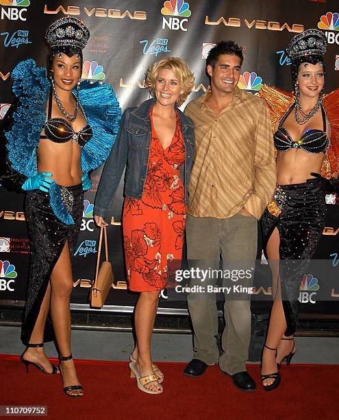 McKenzie Westmore and Galen Gering during NBC Series Las Vegas World Premiere Event & Party at The Highlands in Hollywood, California, United States.