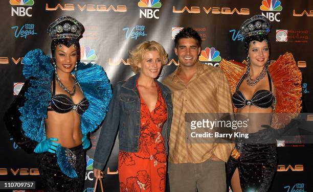 McKenzie Westmore and Galen Gering during NBC Series Las Vegas World Premiere Event & Party at The Highlands in Hollywood, California, United States.