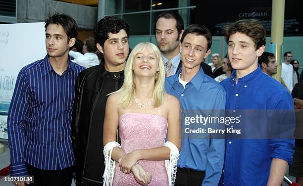 Scott Mechlowicz, Josh Peck, Carly Schroeder, Jacob Estes, Ryan Kelley and Trevor Morgan