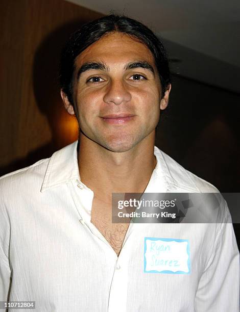 Ryan Suarez of the LA Galaxy Soccer Team during Sarah Ferguson, The Duchess of York, Hosts Reception for SOS Children's Villages USA at Le Merigot in...