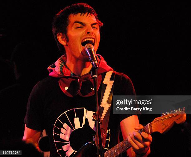 Alex Greenwald of Phantom Planet during Phantom Planet in Concert at the Roxy - May 28, 2007 at The Roxy in West Hollywood, CA, United States.