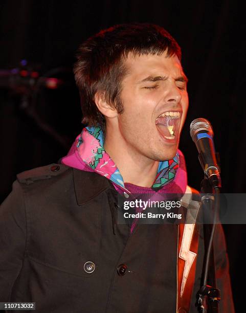 Alex Greenwald of Phantom Planet during Phantom Planet in Concert at the Roxy - May 28, 2007 at The Roxy in West Hollywood, CA, United States.