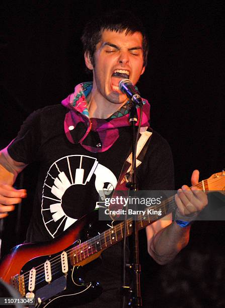 Alex Greenwald of Phantom Planet during Phantom Planet in Concert at the Roxy - May 28, 2007 at The Roxy in West Hollywood, CA, United States.