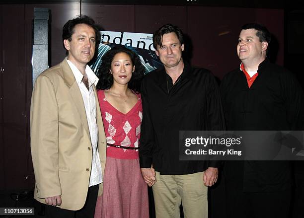 Curtiss Clayton, Sandra Oh, Bill Pullman and Daniel Handler