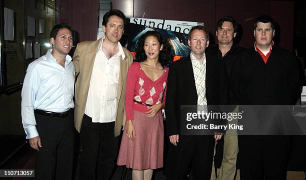 Kirk Iwanowski, Curtiss Clayton, Sandra Oh, Mike Haney, Bill Pullman and Daniel Handler