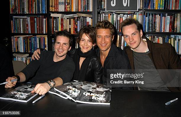 Hal Sparks, Michelle Clunie, Robert Gant and Peter Paige