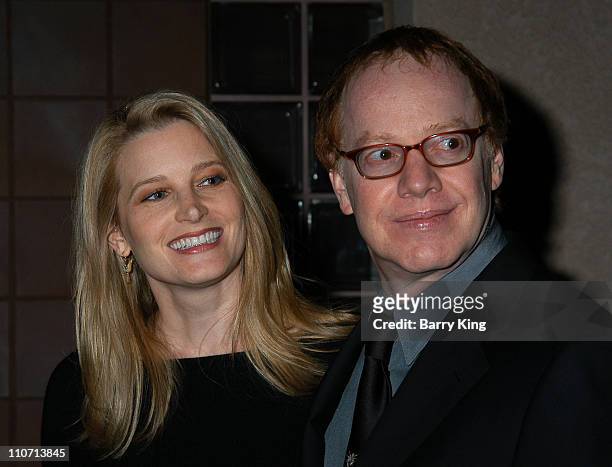 Bridget Fonda and Danny Elfman during 15th Annual Palm Springs International Film Festival Awards Gala-Arrivals at Palm Springs Convention Center in...