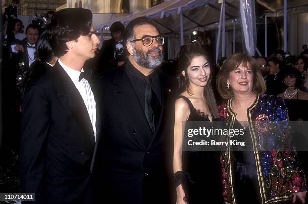 Roman Coppola, Francis Ford Coppola, Sofia Coppola and Eleanor Coppola