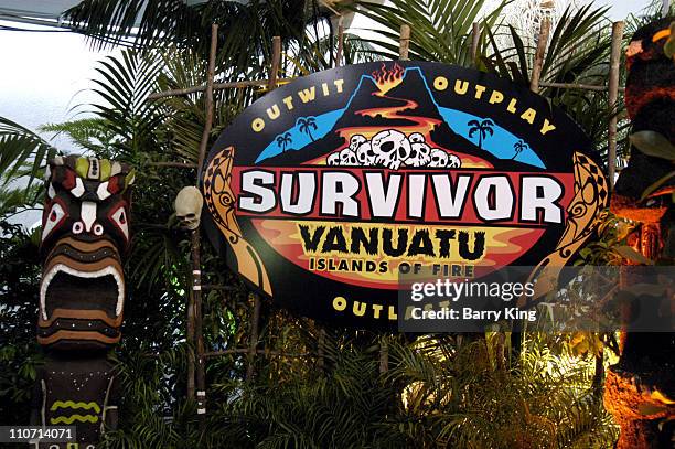 Atmosphere during "Survivor: Vanuatu - Island of Fire" - The Reunion Finale Revealing of the Sole Survivor - Arrivals at CBS Television City in Los...