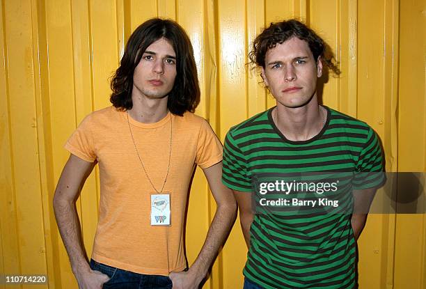 Taylor Locke and Ned Brower of Rooney during Phantom Planet Concert And CD Signing--Hollywood at Tower Records-Sunset Strip in West Hollywood,...