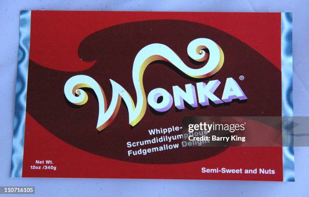 Wonka Bar during Los Angeles Film Festival Family Day - Warner Bros.' "Charlie and the Chocolate Factory" Booth at Santa Monica Pier in Santa Monica,...