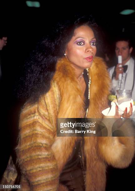 Diana Ross during 11th Annual American Music Awards at Shrine Auditorium in Los Angeles, California, United States.