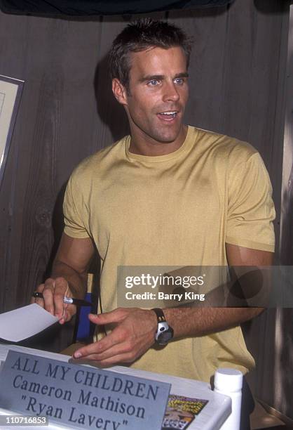 Cameron Mathison during Super Soap Weekend Disney MGM Studios - Orlando, Florida - September 25, 1999 at Disney MGM Studios in Orlando, FL>, United...