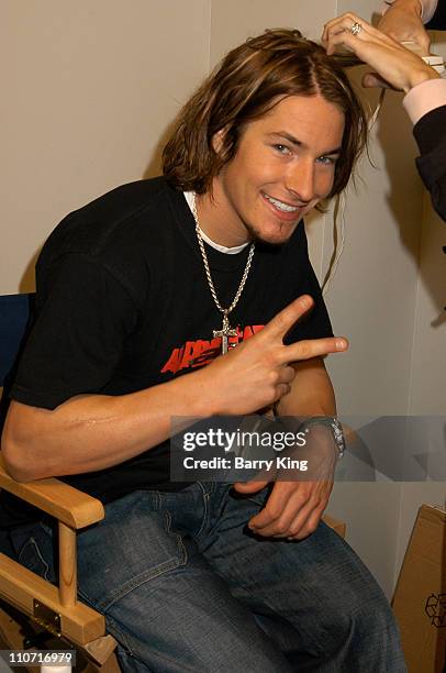 Nicky Hayden, Moto-GP Rookie of the Year 2003 during Behind The Scenes Oakley Eyewear Shoot with Nicky Hayden at Oakley Interplanetary Headquarters...