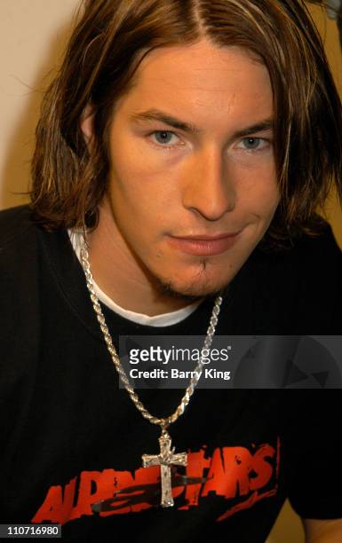 Nicky Hayden, Moto-GP Rookie of the Year 2003 during Behind The Scenes Oakley Eyewear Shoot with Nicky Hayden at Oakley Interplanetary Headquarters...