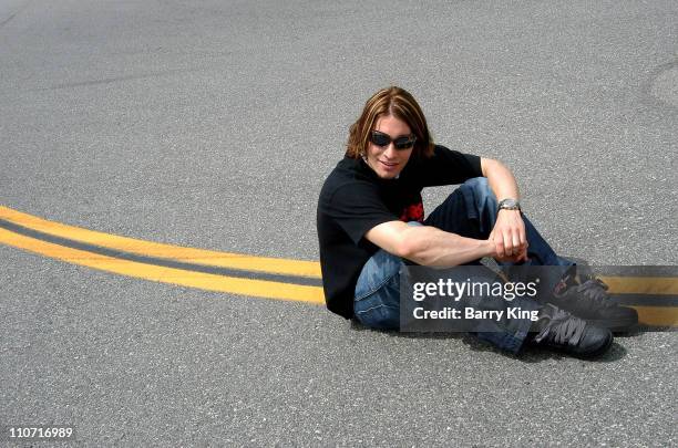 Nicky Hayden, Moto-GP Rookie of the Year 2003 during Behind The Scenes Oakley Eyewear Shoot with Nicky Hayden at Oakley Interplanetary Headquarters...
