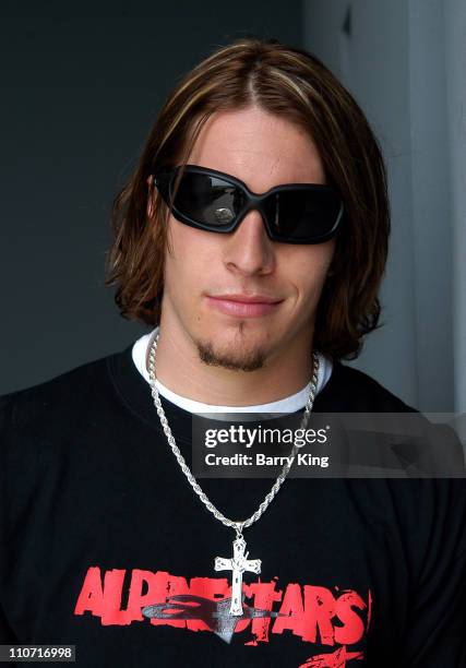 Nicky Hayden, Moto-GP Rookie of the Year 2003 during Behind The Scenes Oakley Eyewear Shoot with Nicky Hayden at Oakley Interplanetary Headquarters...