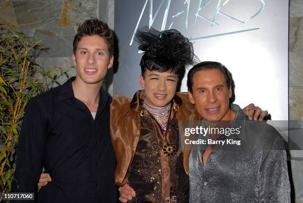 Scott Anderson, television personality Bobby Trendy and publicist Phil Lobel attend the Marks Restaurant 20th Anniversary Party held at Marks on...